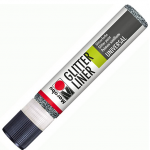 MARABU GLITTER LINER 25 ML GRAFITE 579
