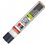 MARABU GLITTER LINER 25 ML ORO ROSSASTRO 586