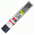 MARABU GLITTER LINER 25 ML BIANCO 570