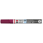 MARABU PORCELAIN-GLAS PAINTER 1-2 MM BORDEAUX 034