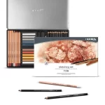 LYRA SKETCHING SET SCATOLA IN METALLO 35 PEZZI