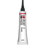 MARABU PASTA A RILIEVO PER CONTORNI 20 ML BIANCO 070