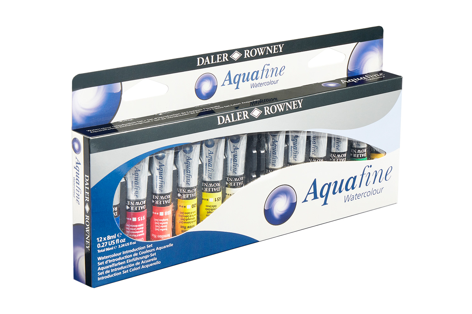 DALER ROWNEY AQUAFINE INTRO SET 12 TUBETTI 8 ML
