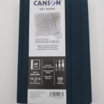 CANSON ARTBOOK SAUNDERS WATERFORD PER ACQUERELLO BIANCO GRANA FINE 300g 14 X 21,6 24F